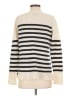 J.Crew Collection 100% Cashmere Stripes Ivory Cashmere Pullover Sweater Size S - photo 2
