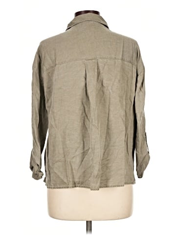 Jane and Delancey 3/4 Sleeve Button-Down Shirt (view 2)