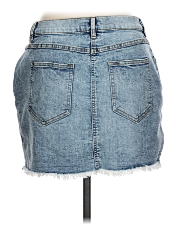 Venus Denim Skirt (view 2)