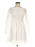Missguided 100% Polyester Ivory Casual Dress Size 4 - photo 1