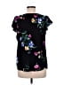 Old Navy Black Short Sleeve Blouse Size M - photo 2