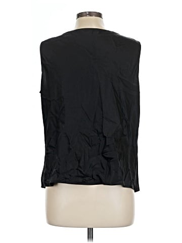St. John Sleeveless Silk Top (view 2)