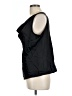 St. John Black Sleeveless Silk Top Size L - photo 5