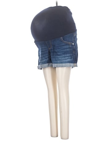 Indigo Blue Denim Shorts (view 1)