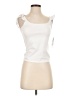 Yogalicious White Sleeveless T-Shirt Size S - photo 1