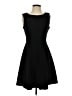 Just... Taylor 100% Polyester Solid Black Cocktail Dress Size 4 - photo 1