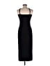 Bebe Solid Black Cocktail Dress Size S - photo 2