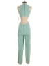Alice + Olivia 100% Polyester Solid Green Jumpsuit Size 2 - photo 2