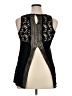 Monteau 100% Rayon Black Tank Top Size XL - photo 2