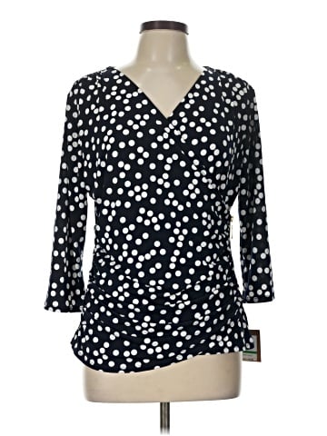 Ellen Tracy 3/4 Sleeve Blouse (view 1)