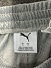 Puma 100% Polyester Gray Athletic Shorts Size 7 - photo 3