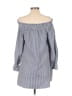 JOA 100% Polyester Gray 3/4 Sleeve Blouse Size M - photo 2