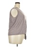 Wilde Brown Sleeveless T-Shirt Size 3X - photo 4