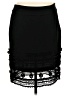Kay Unger 100% Polyester Black Formal Skirt Size 8 - photo 1
