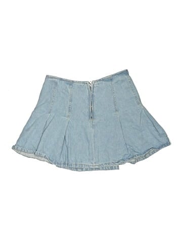 Zara Denim Skirt (view 1)