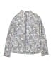 Athleta Girl Print Silver Track Jacket Size 14 - photo 1