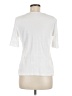 Talbots Outlet 100% Cotton White Short Sleeve Top Size M - photo 2