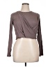 SPANX Gray Long Sleeve Top Size XL - photo 1