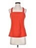 Deletta Orange Sleeveless Top Size S - photo 1
