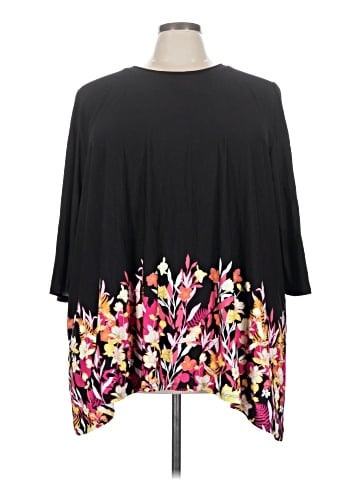 Jessica London 3/4 Sleeve T-Shirt (view 1)