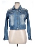 City Chic 100% Cotton Blue Denim Jacket Size 16 Plus (S) - photo 1