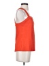 Deletta Orange Sleeveless Top Size S - photo 4