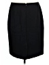 Halogen Solid Black Formal Skirt Size 12 - photo 2