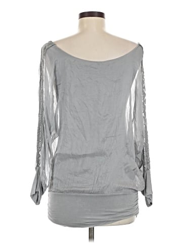 Keysha Long Sleeve Silk Top (view 2)