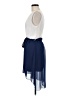 Varga 100% Polyester Color Block Blue Cocktail Dress Size M - photo 5