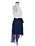 Varga 100% Polyester Color Block Blue Cocktail Dress Size M - photo 4