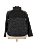 J.Crew Factory Store 100% Polyester Animal Print Black Jacket Size 2X - photo 1