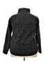J.Crew Factory Store 100% Polyester Animal Print Black Jacket Size 2X - photo 2