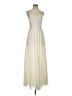 Adelyn Rae 100% Polyester Ivory Cocktail Dress Size XS - photo 1