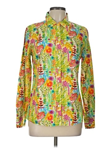 Liberty Art Fabrics for J.Crew Long Sleeve Button-Down Shirt (view 1)