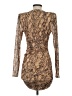 Michael Costello X Revolve Animal Print Brown Cocktail Dress Size S - photo 2