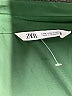 Zara Solid Green Long Sleeve Button-Down Shirt Size M - photo 7