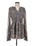 Akemi + Kin 100% Polyester Gray Long Sleeve Blouse Size S - photo 1