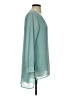 Soft Surroundings Teal Long Sleeve Blouse Size S - photo 4