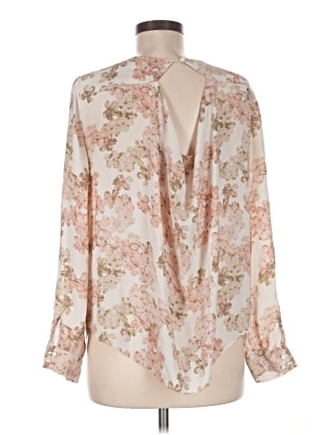 Rose + Olive Long Sleeve Blouse (view 2)