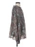 Akemi + Kin 100% Polyester Gray Long Sleeve Blouse Size S - photo 4
