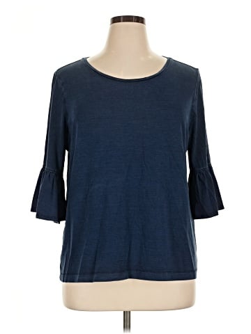 Chico's 3/4 Sleeve T-Shirt (view 1)