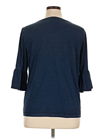 Chico's 3/4 Sleeve T-Shirt (view 2)