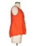 Maeve 100% Rayon Orange Sleeveless Blouse Size 4 - photo 4