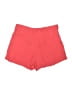 MM Couture by Miss Me 100% Polyester Solid Red Shorts Size M - photo 2