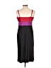 Express Color Block Red Burgundy Cocktail Dress Size L - photo 2