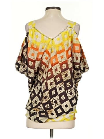 RACHEL Rachel Roy Sleeveless Silk Top (view 2)