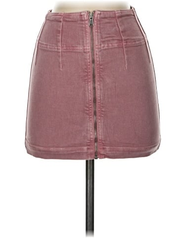 We the Free Faux Leather Skirt (view 1)