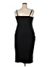 H&M Solid Black Cocktail Dress Size XXL - photo 2
