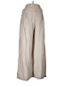 Happily Grey Stripes Tan Casual Pants Size L - photo 1