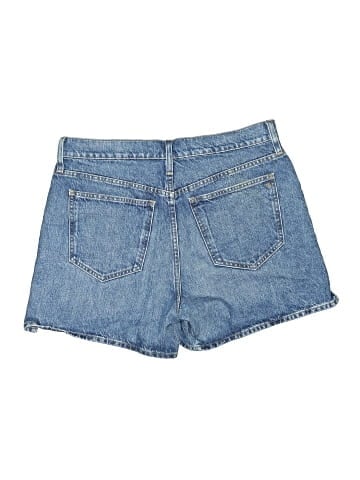 Madewell Relaxed Mid-Length Denim Shorts in Kimbrough Wash: Side-Slit Edition (view 2)